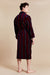 Marchand Men's Dressing Gown - Model Back | Bown of London